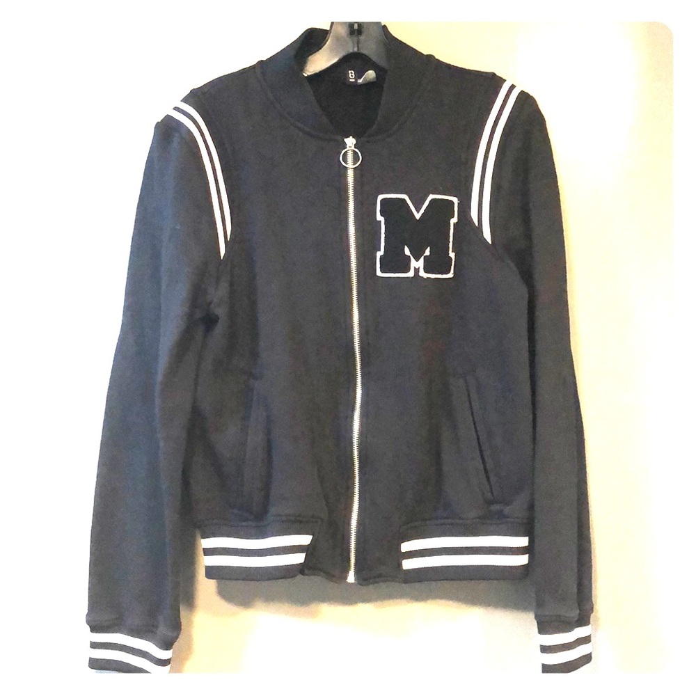 H&M Lettered Bomber M
